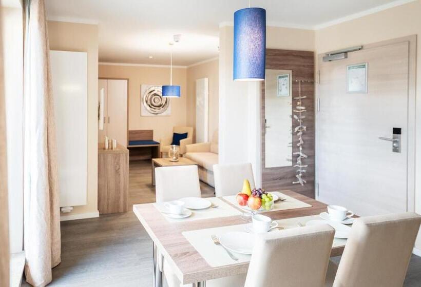 آپارتمان 1 خوابه با بالکن, Akzent Apartmenthotel Binz