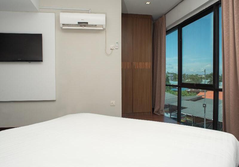 스탠다드 룸 킹사이즈 침대, Capital O 90083 Riverfront Inn