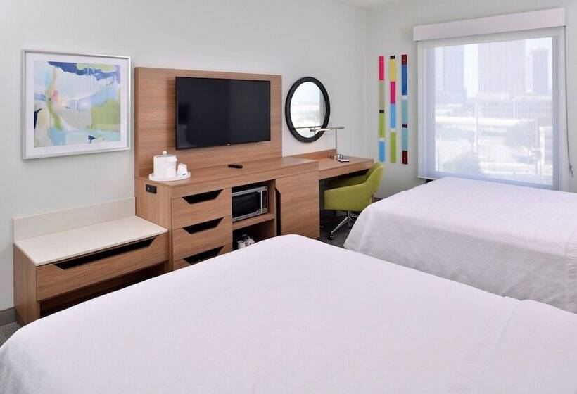 Номер Стандарт 2 Двуспальные Кровати, Hampton Inn Tampa Downtown Channel District