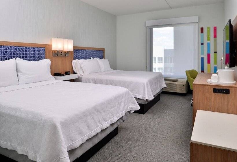 Номер Стандарт 2 Двуспальные Кровати, Hampton Inn Tampa Downtown Channel District