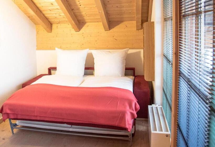 آپارتمان 1 خوابه با چشم‌انداز, Alpenhaus Oberstdorf