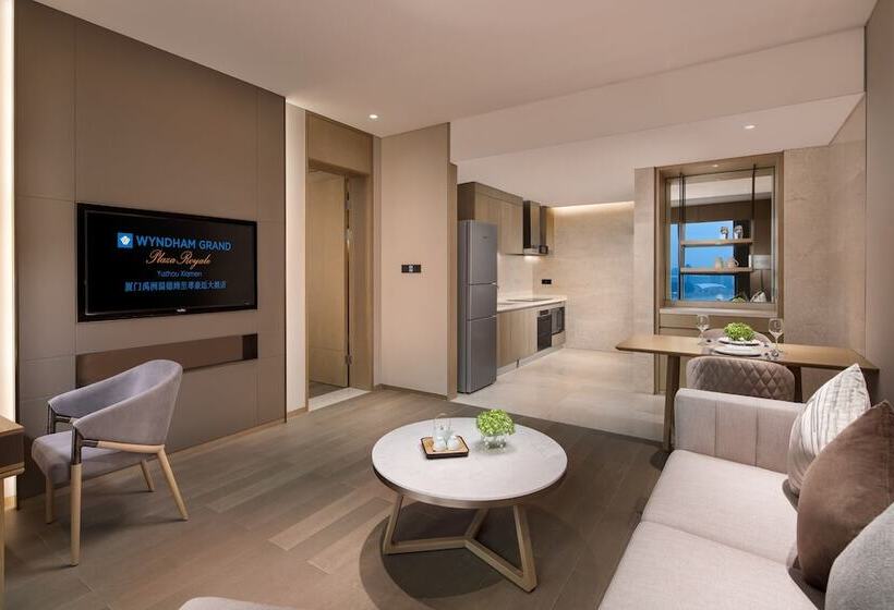 家庭套房, Wyndham Grand Plaza Royale Yuzhou Xiamen   Wuyuan Bay