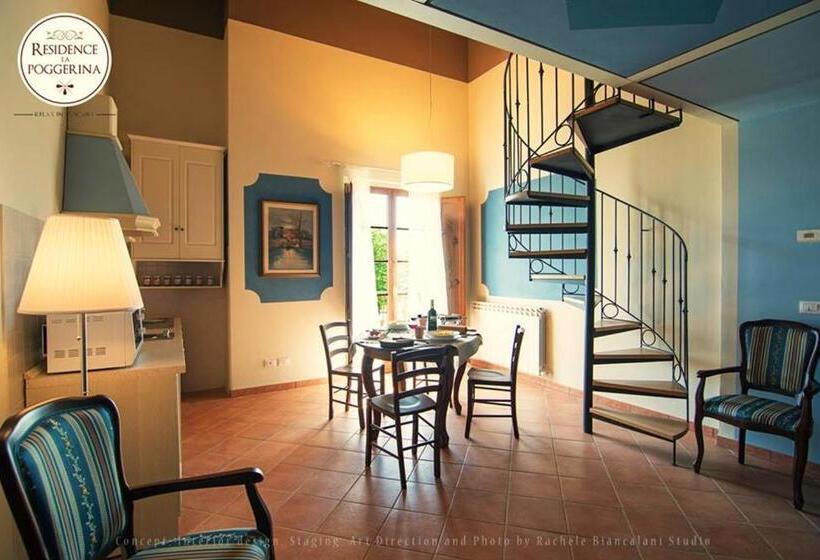 آپارتمان 1 خوابه با تراس, Residence La Poggerina