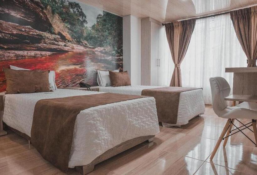 Номер Стандарт 2 Двуспальные Кровати, Pachamama Spa