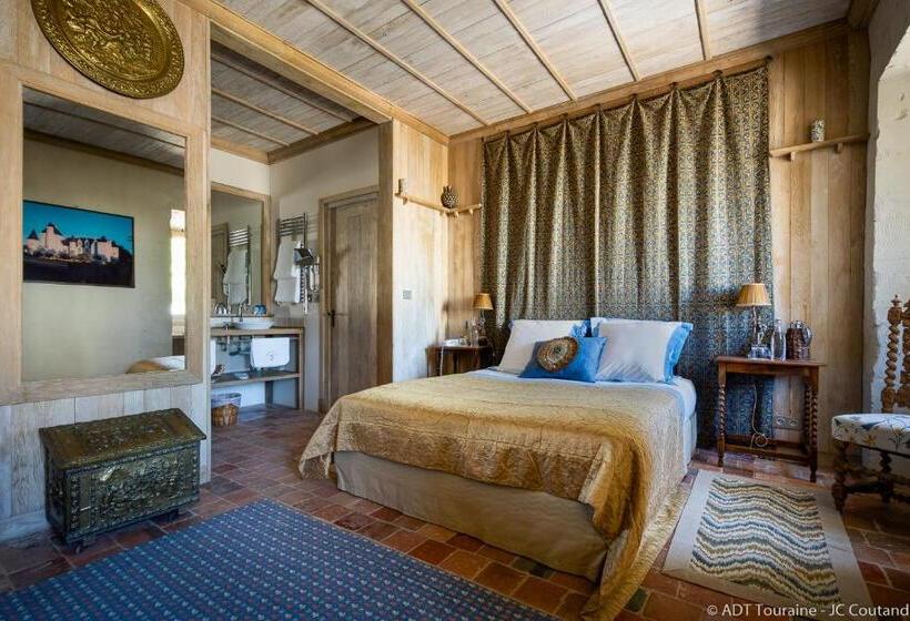 Номер Deluxe, Hôtel Du Château Du Rivau