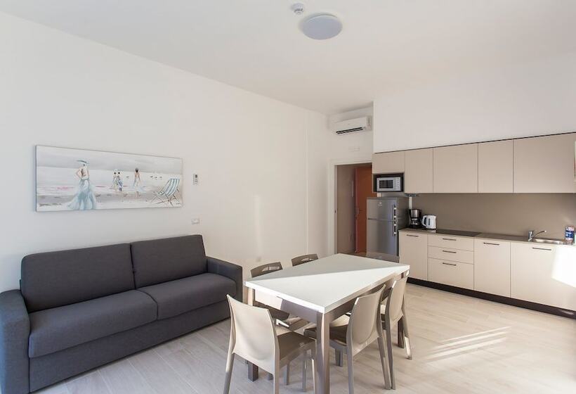 Апартаменты 1 Спальня, Residenza Turistica Alberghiera Blue Marine