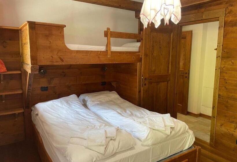 침실 1개 디럭스 아파트, Residence Le Marmotte