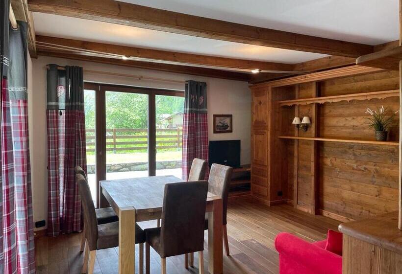 침실 1개 디럭스 아파트, Residence Le Marmotte