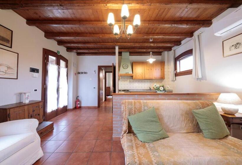Апартаменты 1 Спальня Нижний Этаж, Agriturismo Santa Barbara