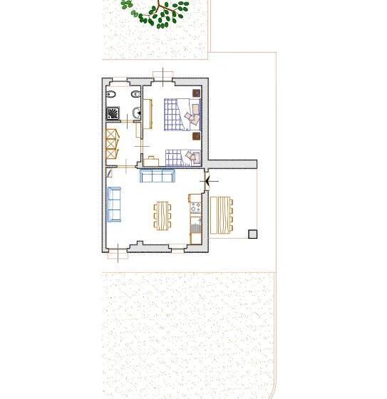 带1个卧室的高级公寓, Agriturismo Cornieto