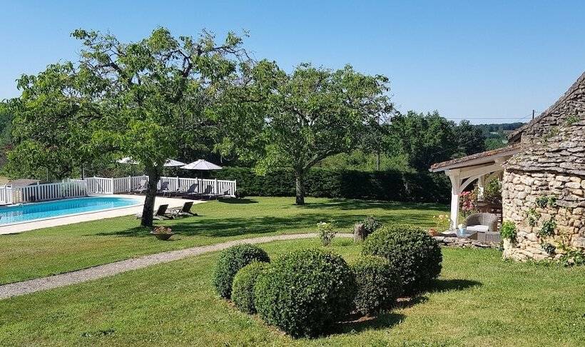 Номер Стандарт с Террасой, Le Clos Lascazes Maison D Hôtes