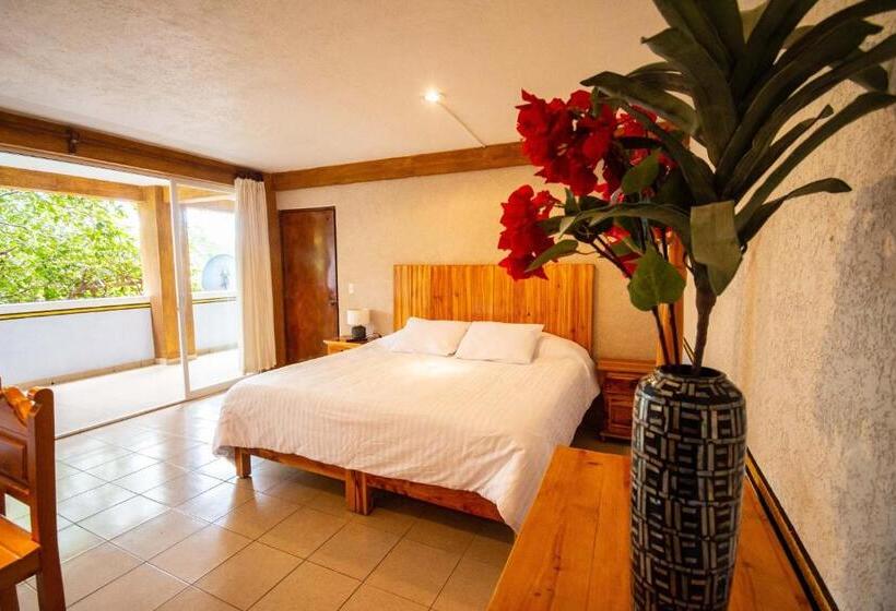 Deluxe Værelse m. Balkon, La Pirámide Del Tepozteco