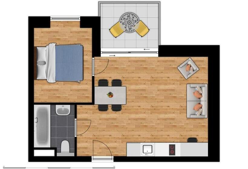 Студия Стандарт, Holiday Suites Westende   Middelkerke