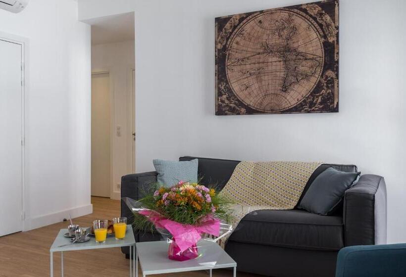 Апартаменты 2 Спальни, Florella Antibes Apartment