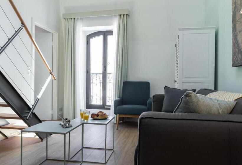 Апартаменты Дюплекс 1 Спальня, Florella Antibes Apartment