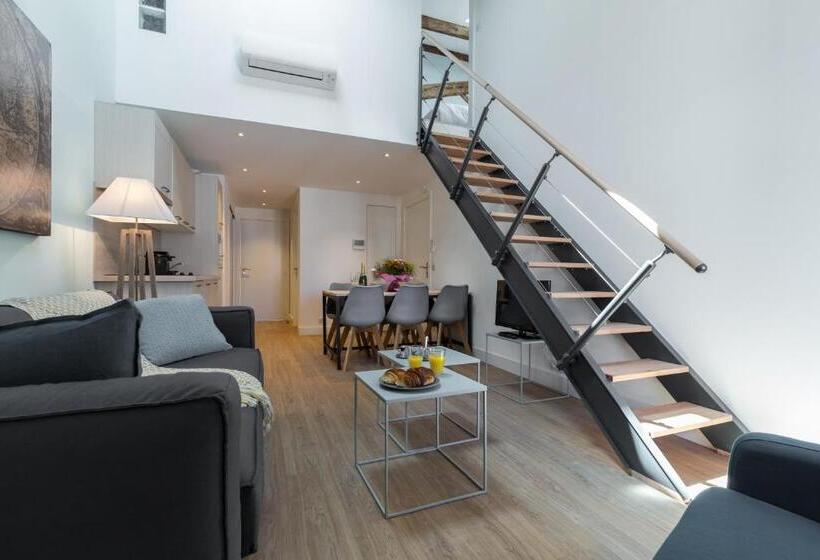 Апартаменты Дюплекс 1 Спальня, Florella Antibes Apartment