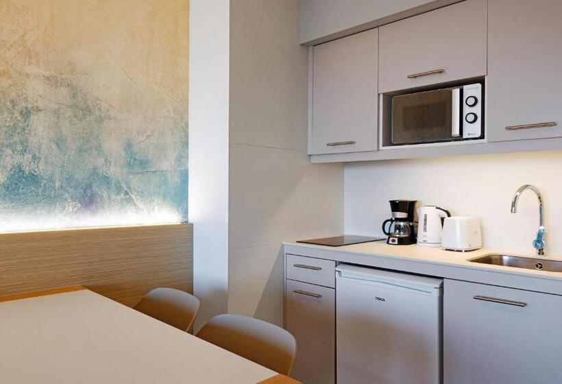 带1个卧室的带海景的公寓, Aparthotel Fontanellas Playa