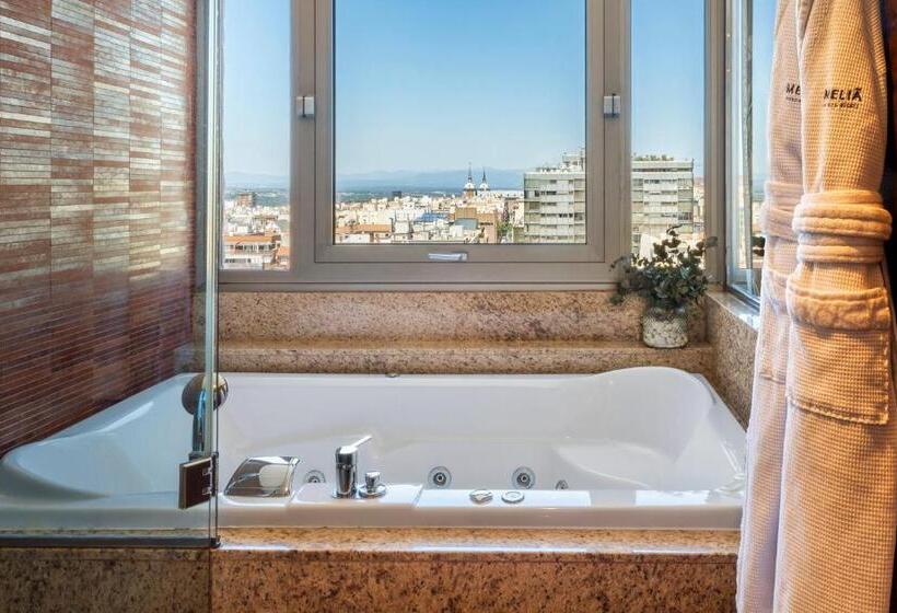 Premium room with view, Melia Madrid Princesa