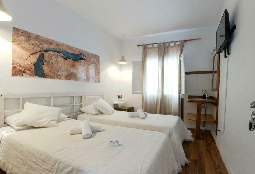 バス共有のスタンダードルーム, Hostal Ibiza