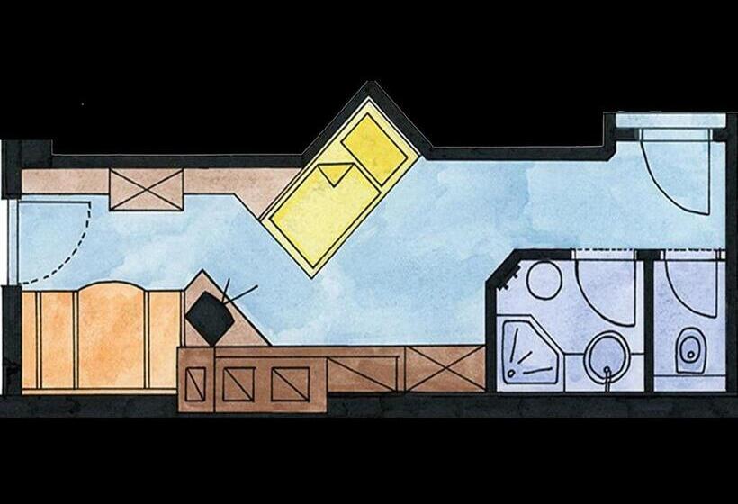 Номер Стандарт Индивидуальный с Видом, Thermal Badhotel Kirchler