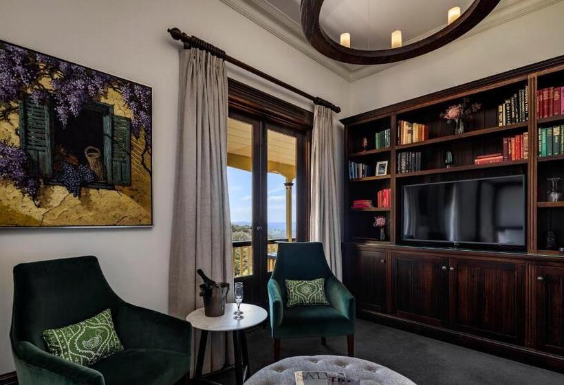 전망 디럭스룸 킹침대, Mount Lofty House & Estate Adelaide Hills