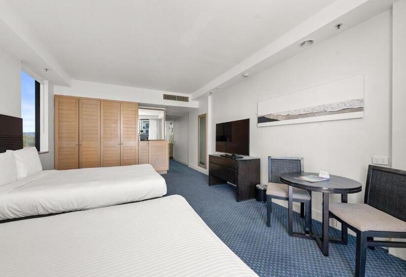 스탠다드 룸 더블 침대 2개, Crowne Plaza Surfers Paradise, An Ihg