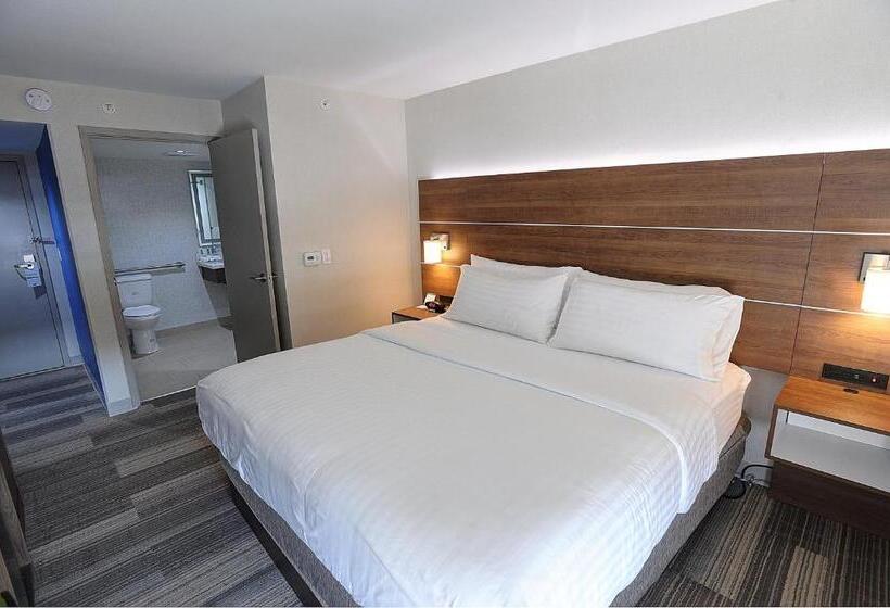 Quarto Estandar Cama King para Deficientes Físicos, Holiday Inn Express & Suites Toronto Airport West, An Ihg