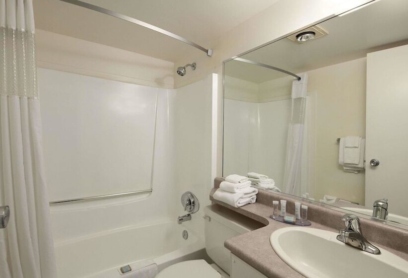 带2个双人床的标准工作室, Travelodge By Wyndham Nanaimo