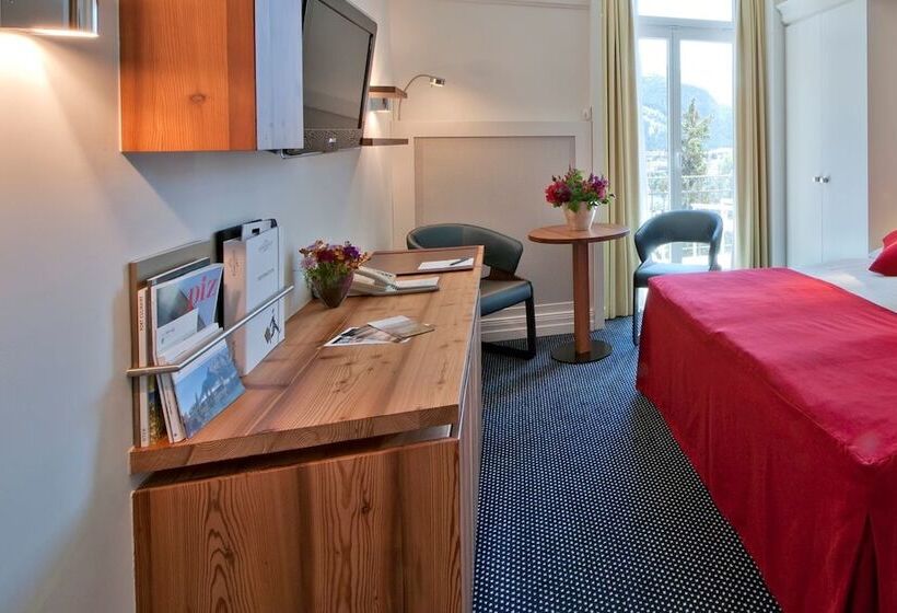 Номер Стандарт Вид на Озеро, Schweizerhof St. Moritz