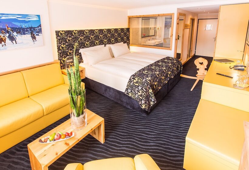 Трехместный Номер Superior, Sport & Wellnesshotel San Gian St. Moritz