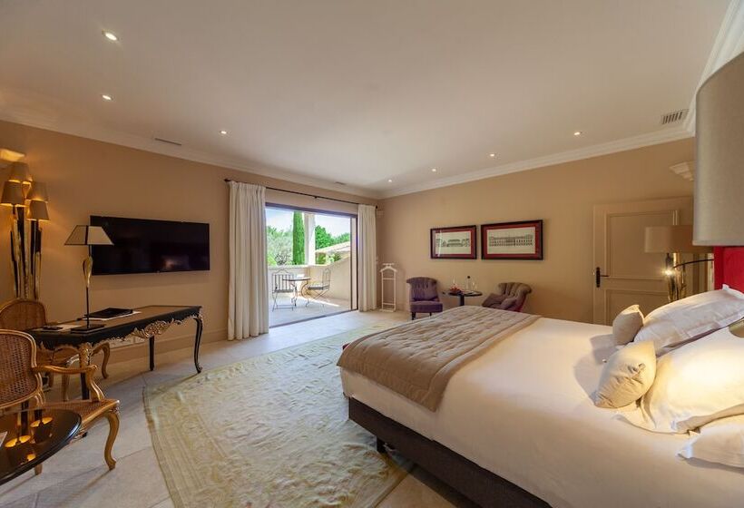Номер Deluxe, Le Phebus & Spa – Relais & Chateaux