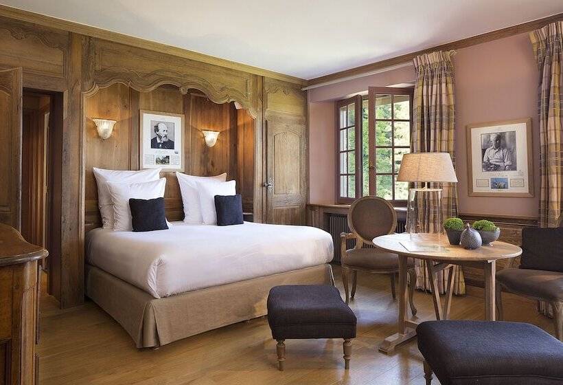 Номер Deluxe, La Ferme Saint Simeon Spa  Relais & Chateaux