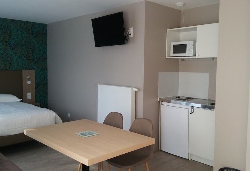 Апартаменты 1 Спальня, The Originals City, Hôtel Les Caps, Saintbrieuc Est