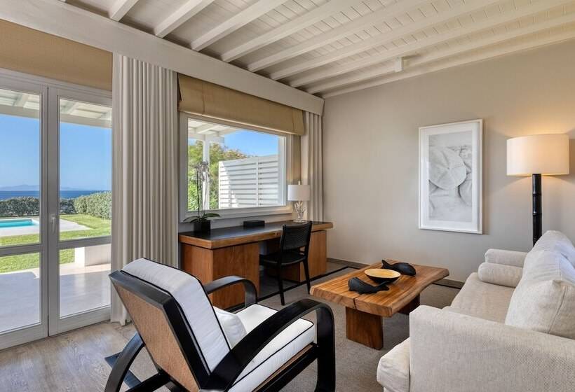 Люкс Deluxe Вид на Море, Santa Marina, A Luxury Collection Resort, Mykonos