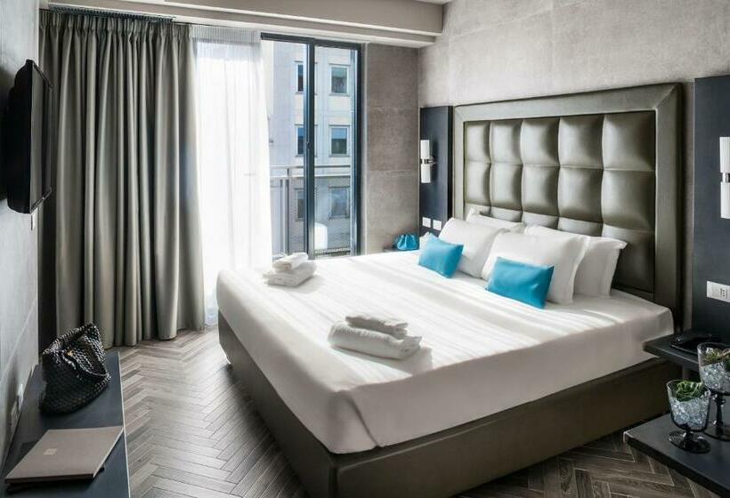 اتاق لوکس با بالکن, Spice Hotel Milano