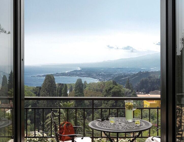 Люкс Deluxe Вид на Море, Grand Hotel Timeo, A Belmond Hotel, Taormina