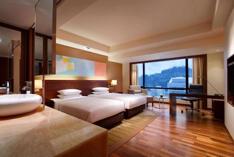 带城市景观的标准间, Hyatt Regency Kinabalu