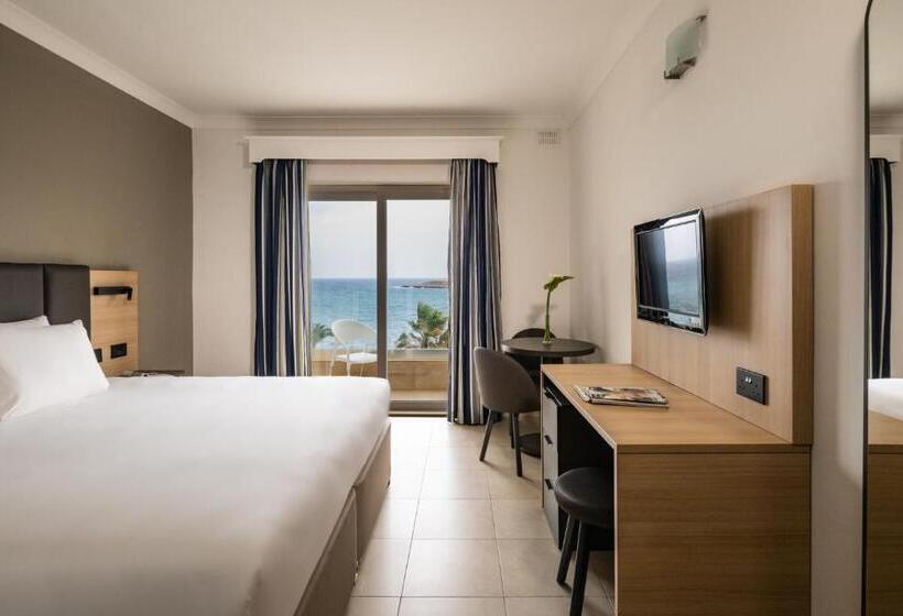 带海景的标准房, Qawra Palace Resort & Spa
