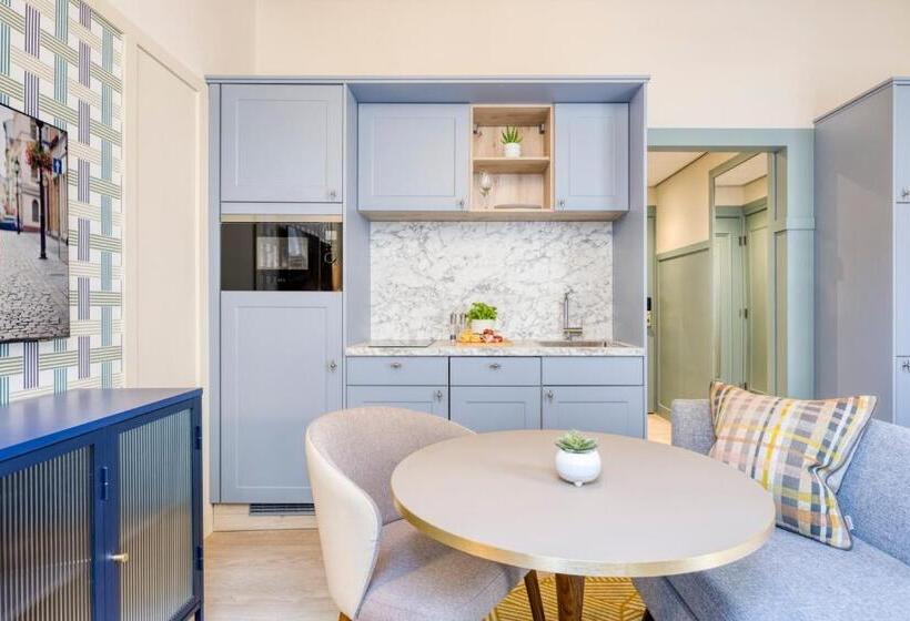 带1个卧室的高级公寓, Citadines Canal Amsterdam