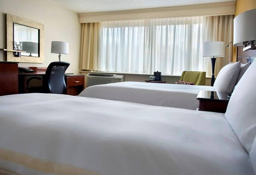스탠다드 룸 더블 침대 2개, Boston Marriott Peabody