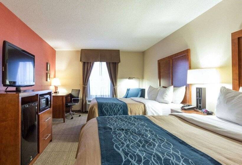 Номер Стандарт 2 Двуспальные Кровати, Comfort Inn Civic Center