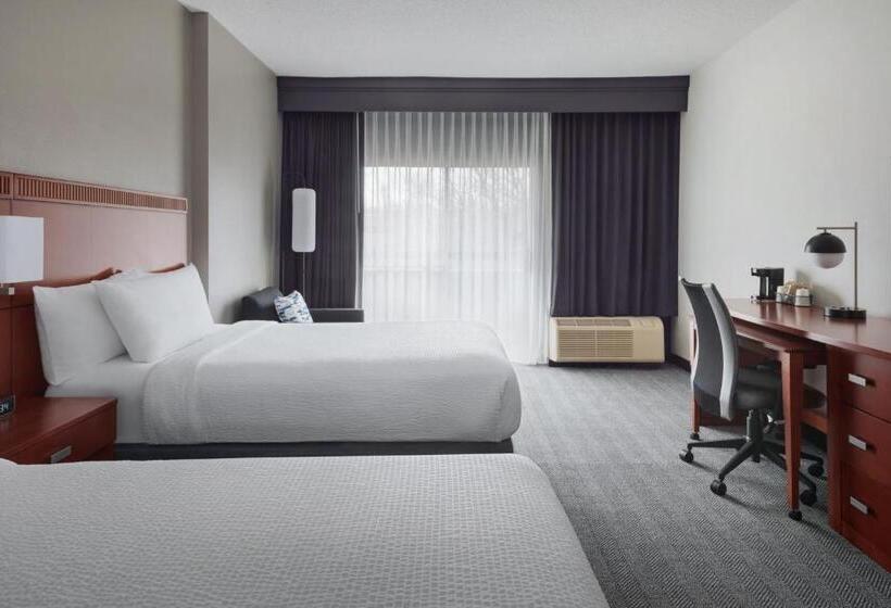스탠다드 룸 더블 침대 2개, Courtyard By Marriott New Carrollton Landover