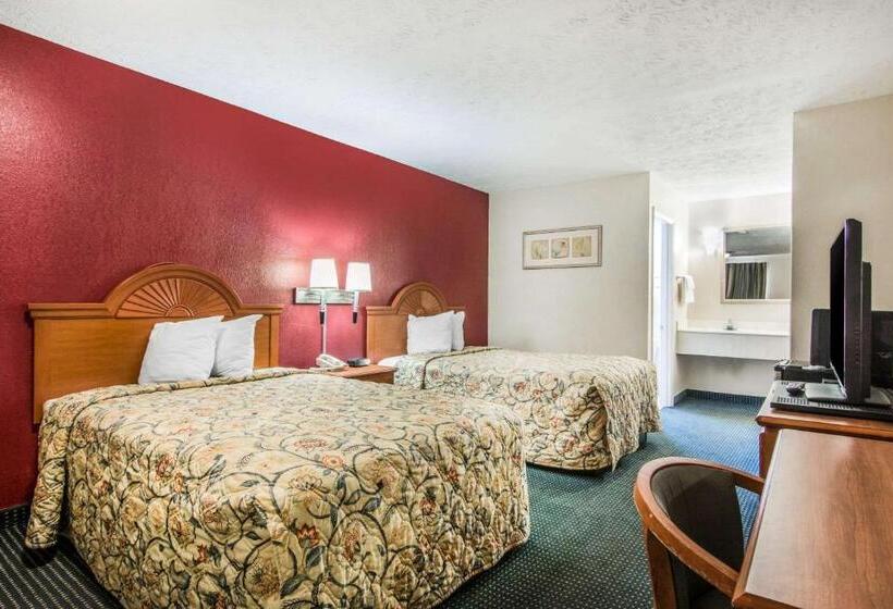 스탠다드 룸 더블 침대 2개, Rodeway Inn