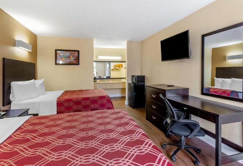 Номер Стандарт 2 Двуспальные Кровати, Econo Lodge Civic Center