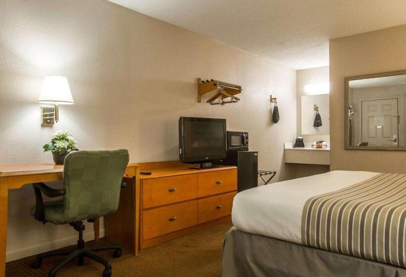 带大床的标准间, Econo Lodge Inn & Suites At Fort Moore
