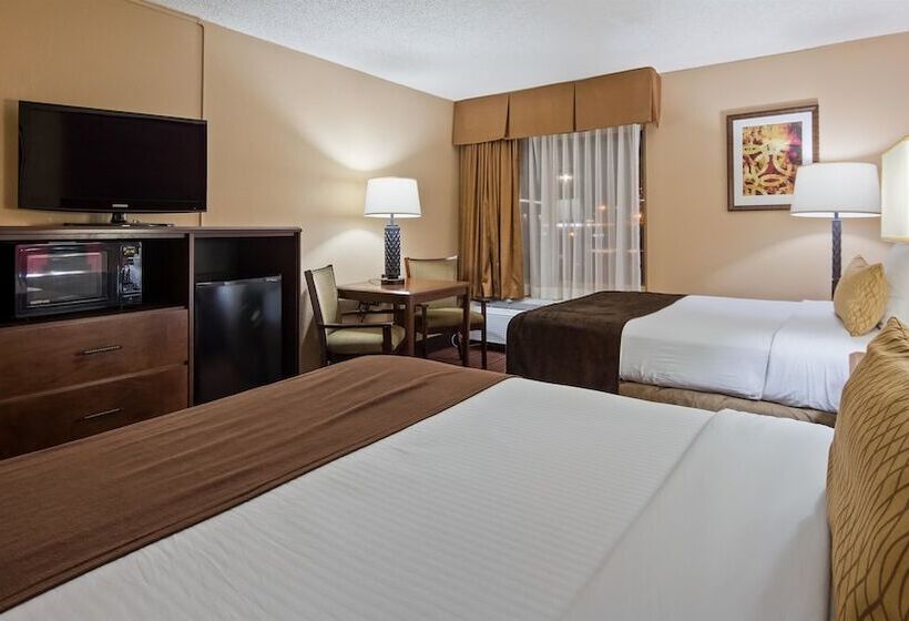 ２ダブルベッドのスタンダードルーム, Best Western Richmond