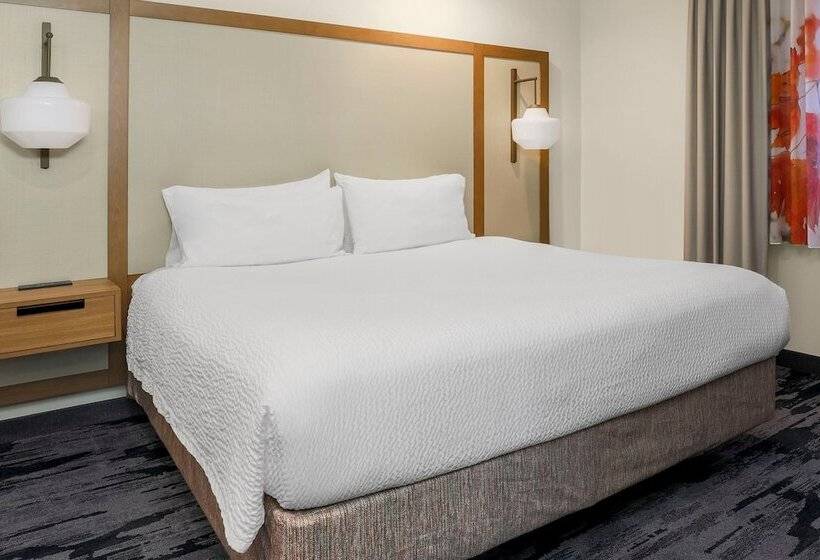 标准间带双人床, Fairfield Inn And Suites By Marriott San Jose Airport