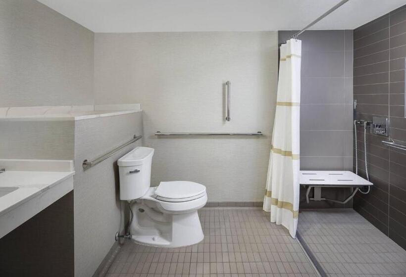 חדר סטנדרט עם מיטת קינג, Houston Marriott South At Hobby Airport