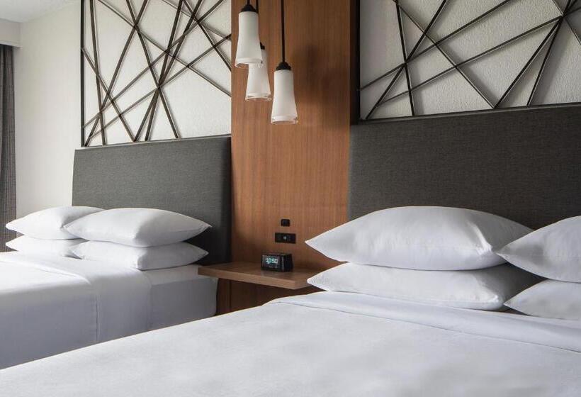 חדר סטנדרט שתי מיטות זוגיות, Houston Marriott South At Hobby Airport