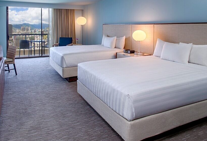 اتاق کلاب, Hyatt Regency Waikiki Beach Resort & Spa